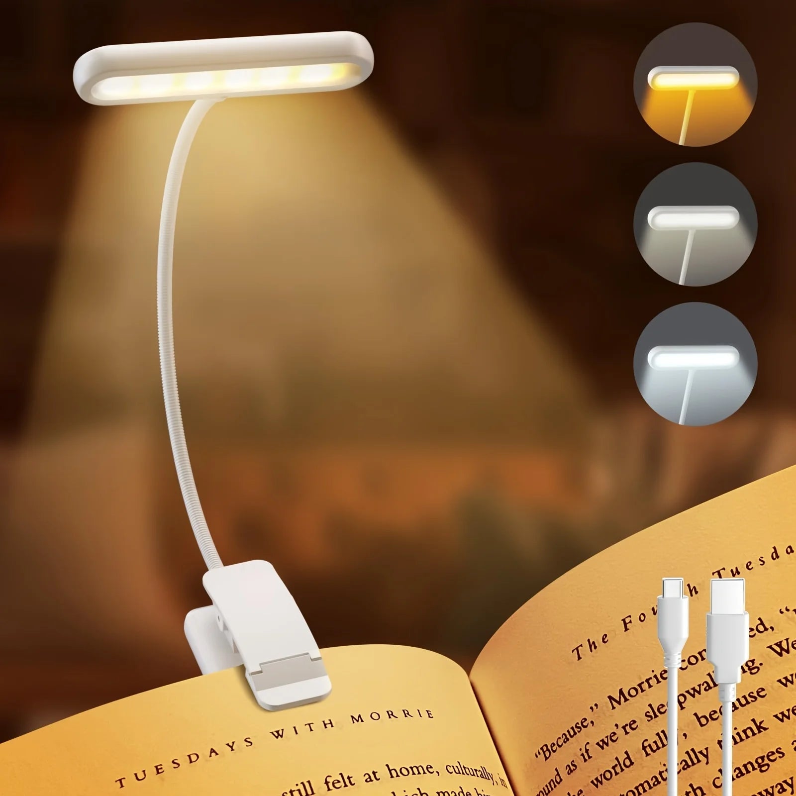 Eye-Care LED Book Light