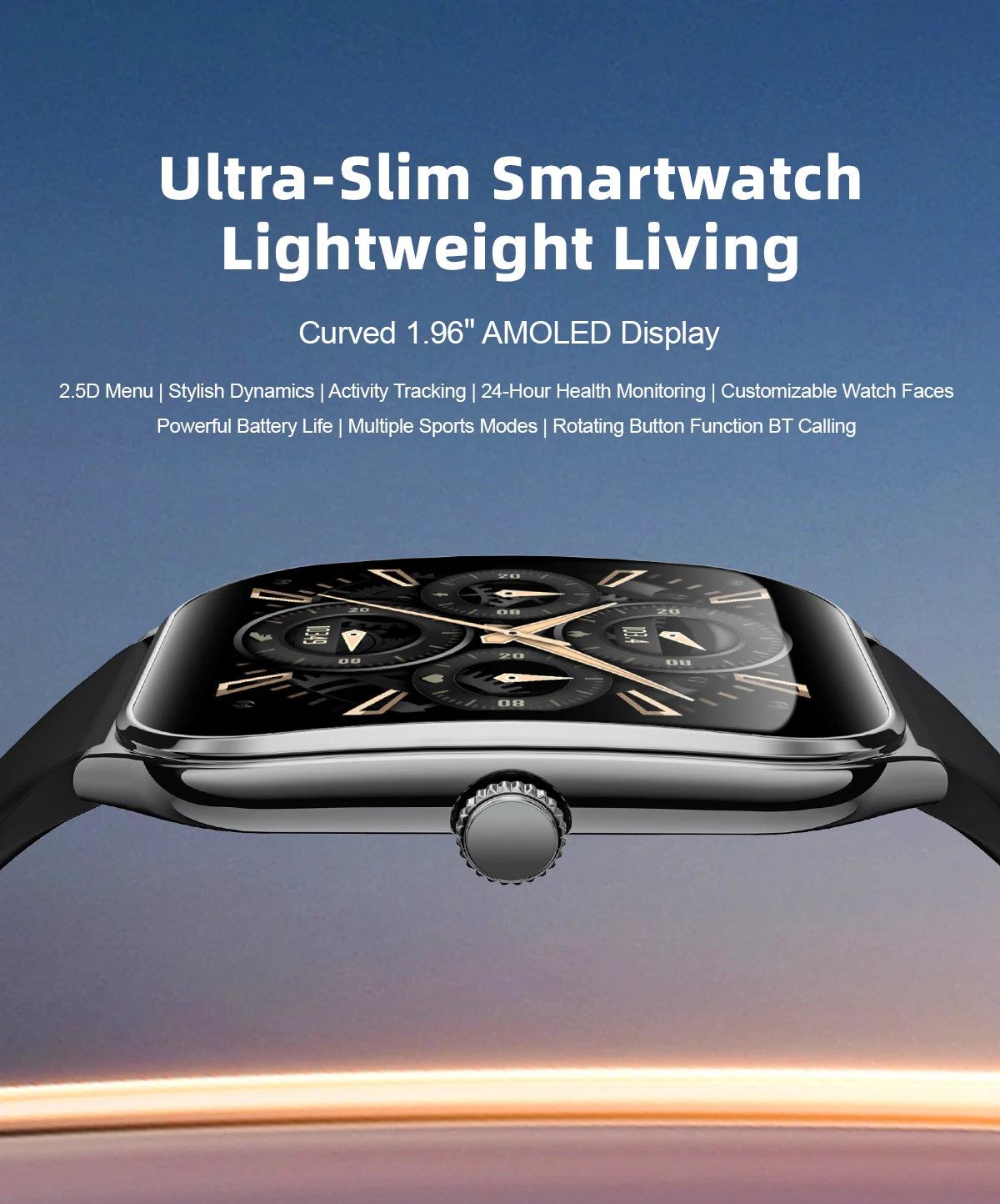 AMOLED HD Smartwatch Pro