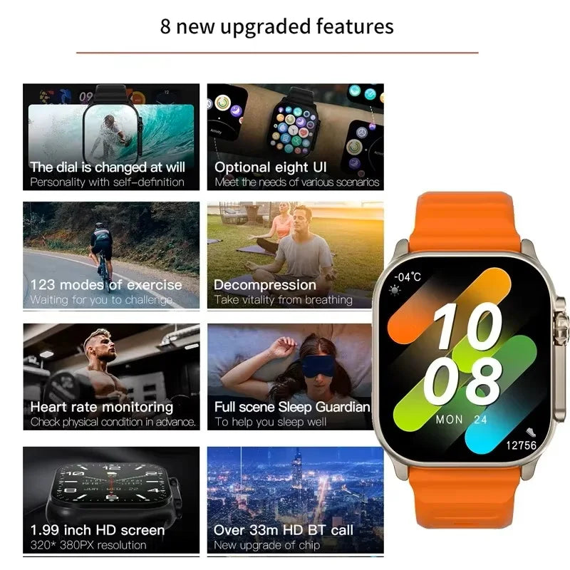 49mm AMOLED NFC Smartwatch
