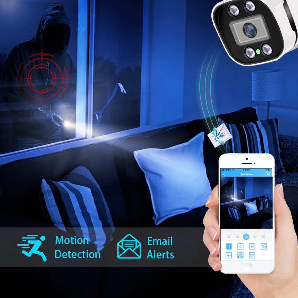 4K PoE IP Bullet Camera